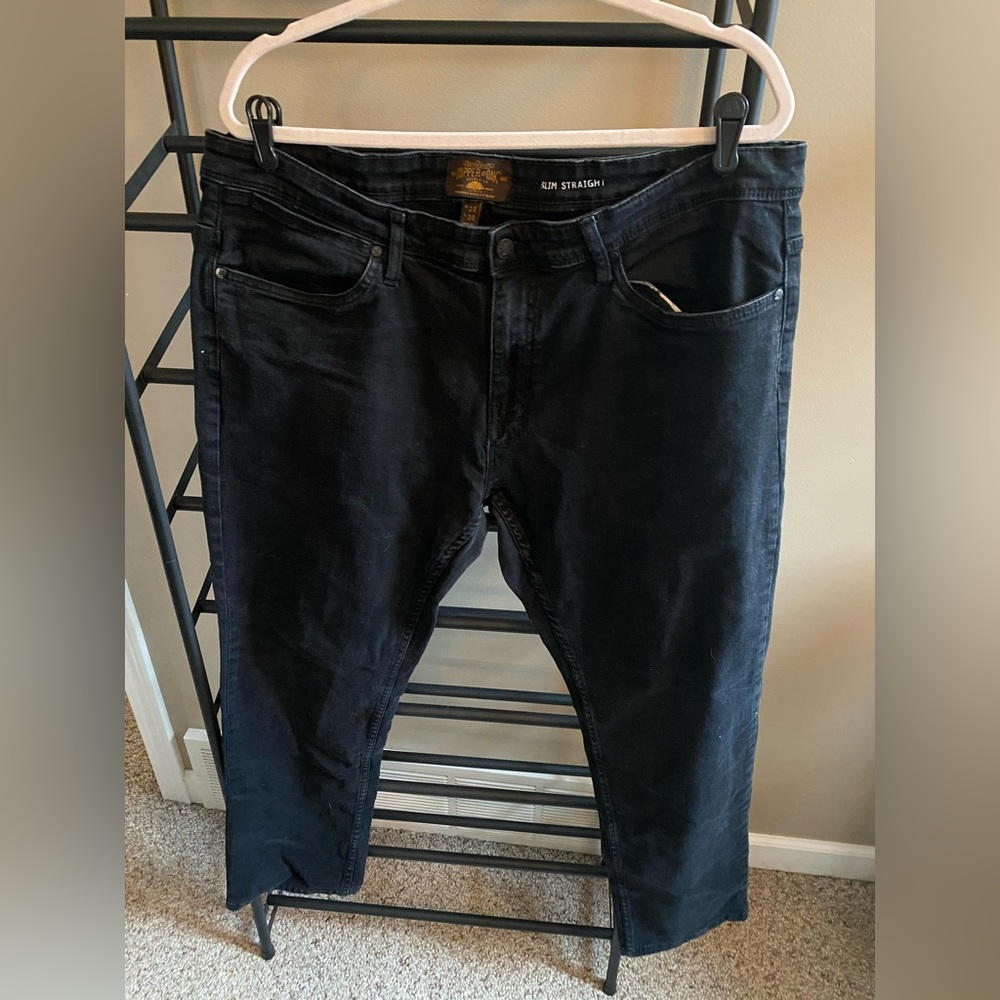 Black Denim Pants 38x30